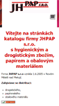Mobile Screenshot of jhpap.cz